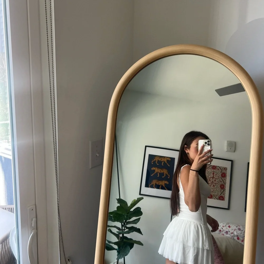 White Fox Boutique Chic White Mini Dress - Picture 2 of 4